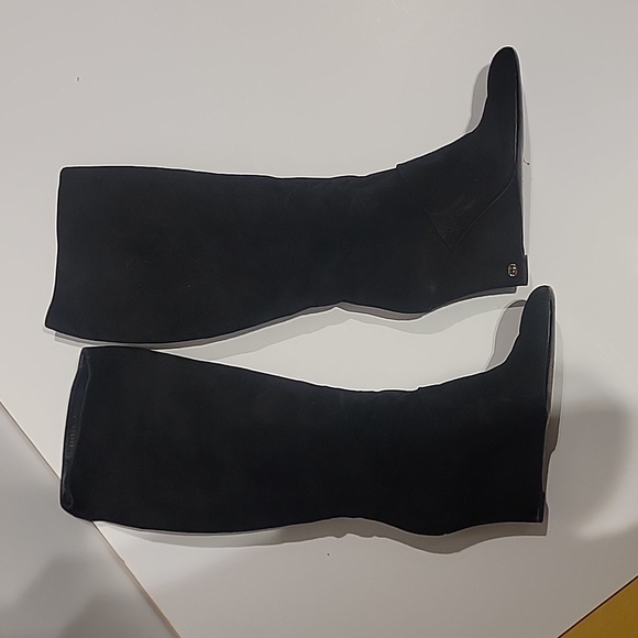 Black suede Gucci boots - Picture 5 of 6
